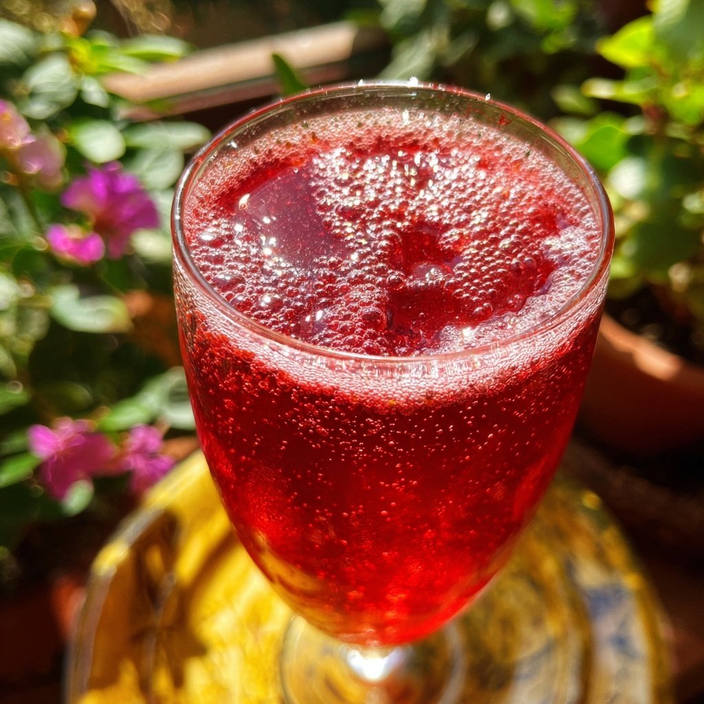Cranberry St. Germain Cocktail