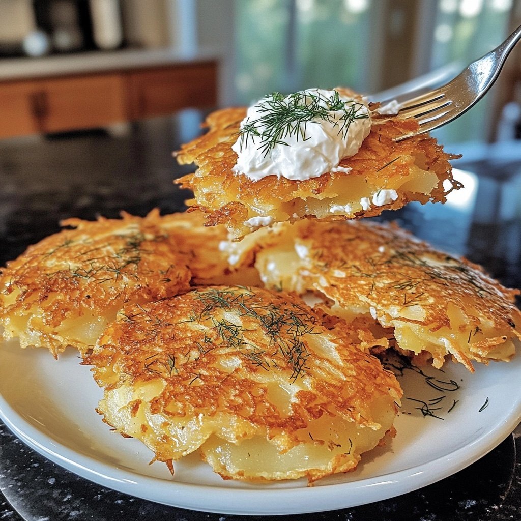 Smoked Salmon Potato Pancakes
