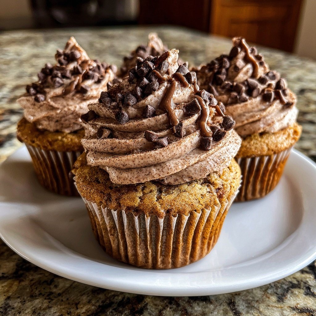 Chocolate Snickerdoodle Cupcakes