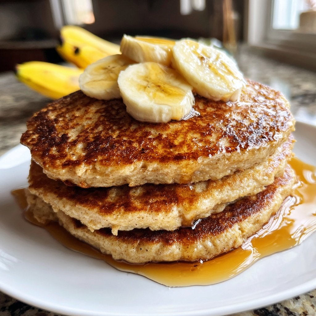 Banana Oatmeal Pancakes Blender Easy