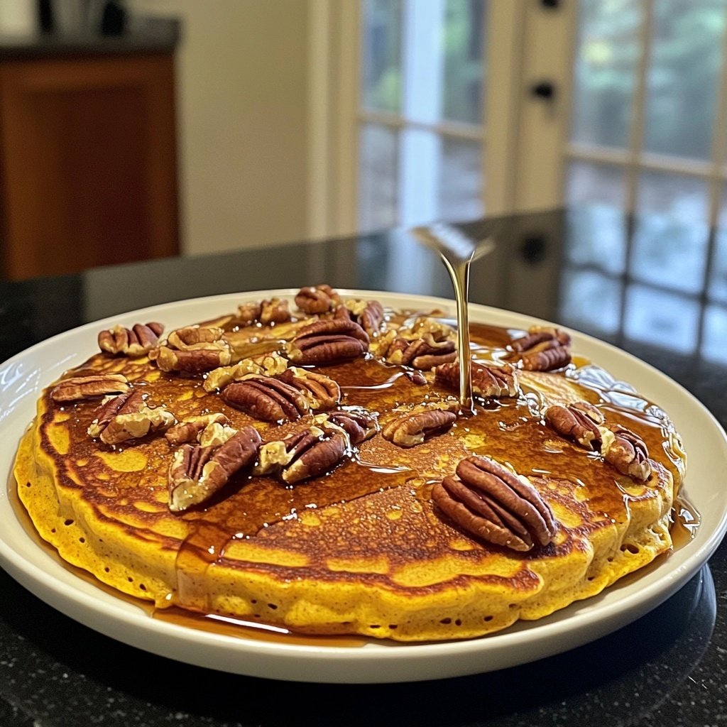 Pumpkin Ricotta Pancakes
