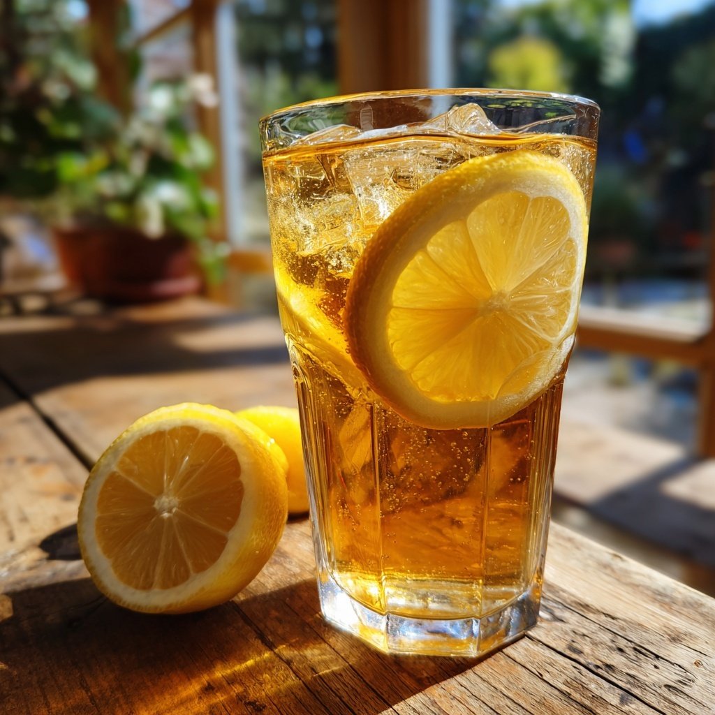 Food Babe Honey Lemon Tea Tonic