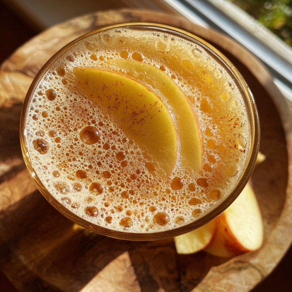 Maple Spiced Apple Fizz