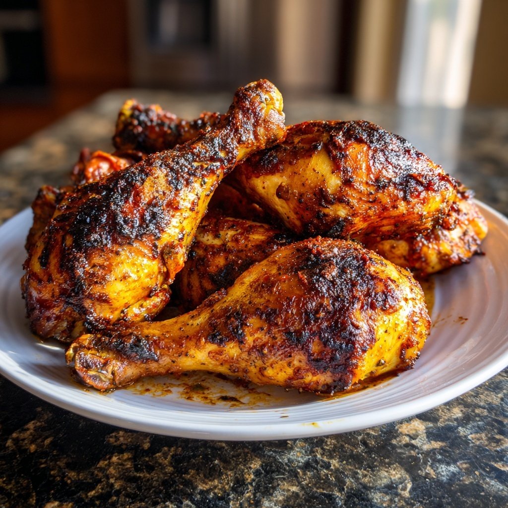 Cajun Roasted Chicken Legs