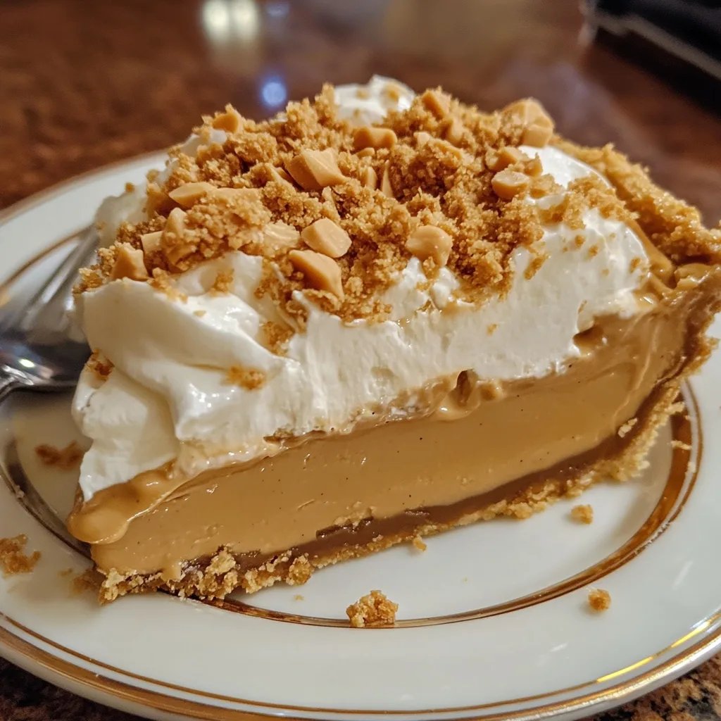 Amish Peanut Butter Cream Pie