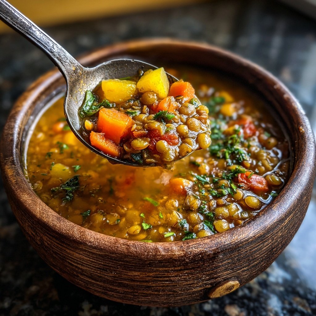 Italian Lentil Soup Hearty Winter