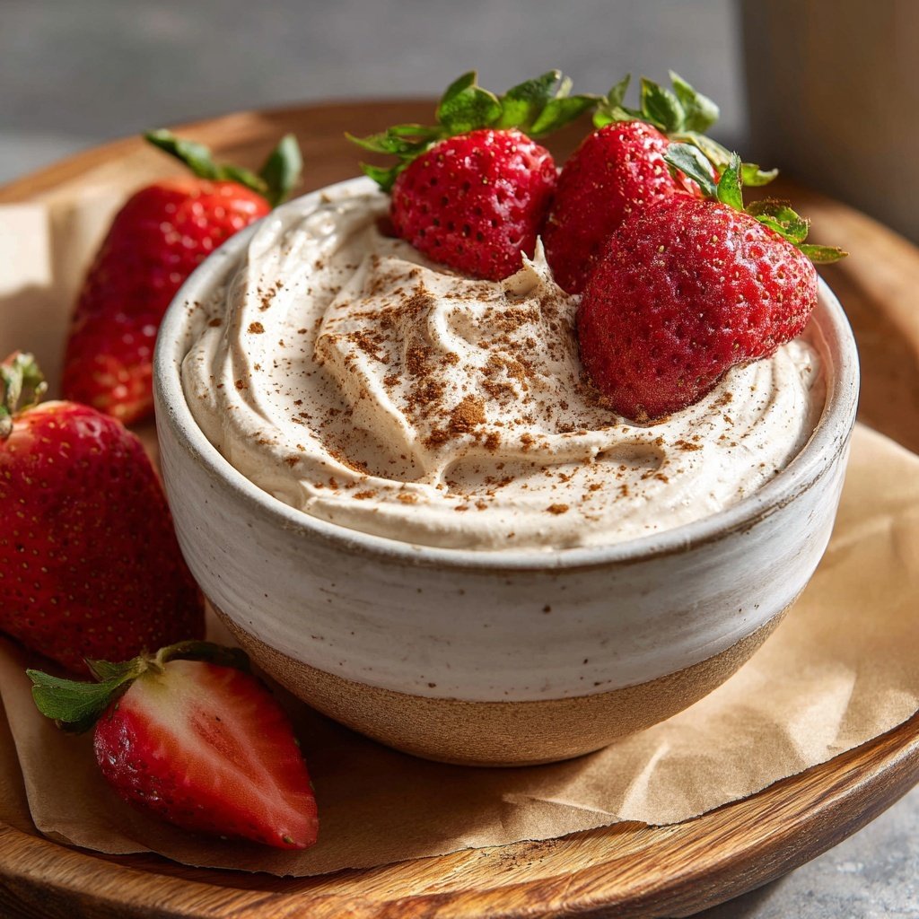 Cinnamon Yogurt Fruit Dip