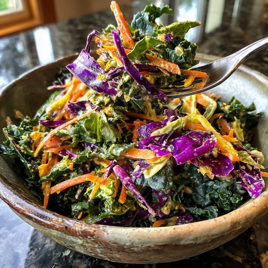 Cabbage Kale Collards Broccoli Slaw