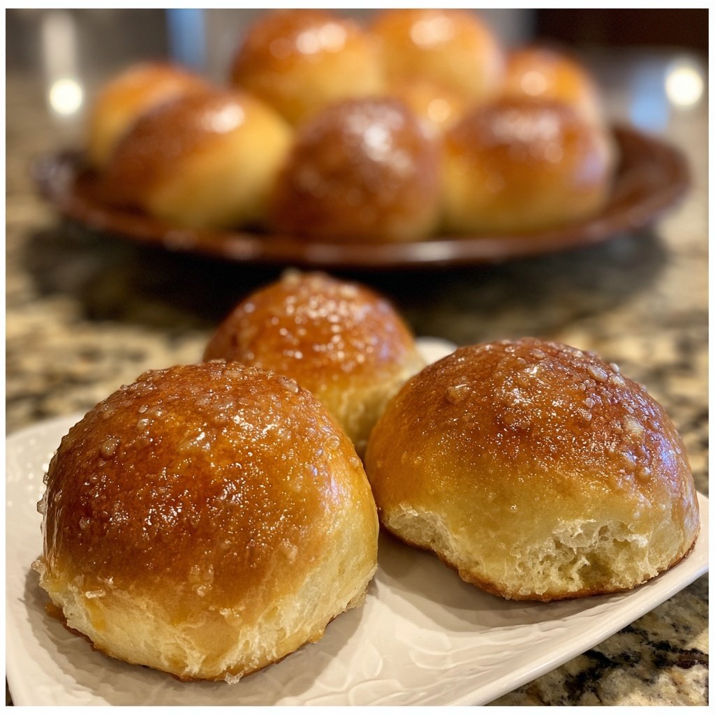 Golden Honey Pan Rolls
