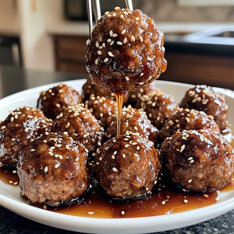 Mongolian Meatballs