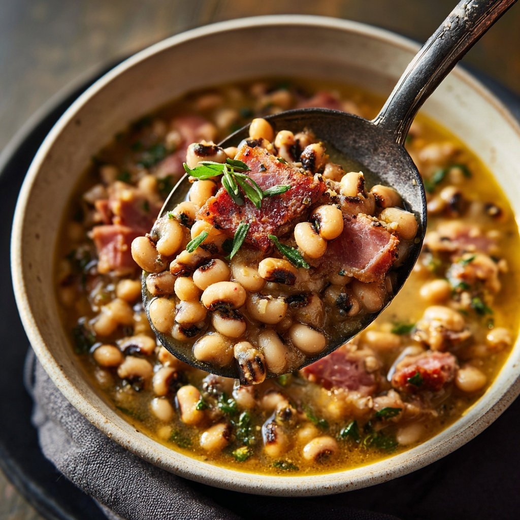 Southern Style Black Eyed Peas