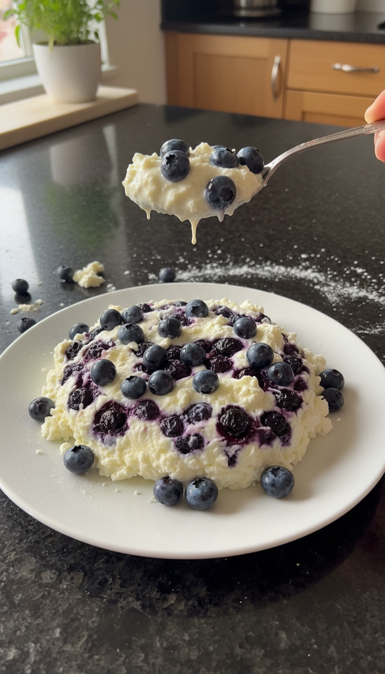 Blueberry Cottage Cheese Wonder