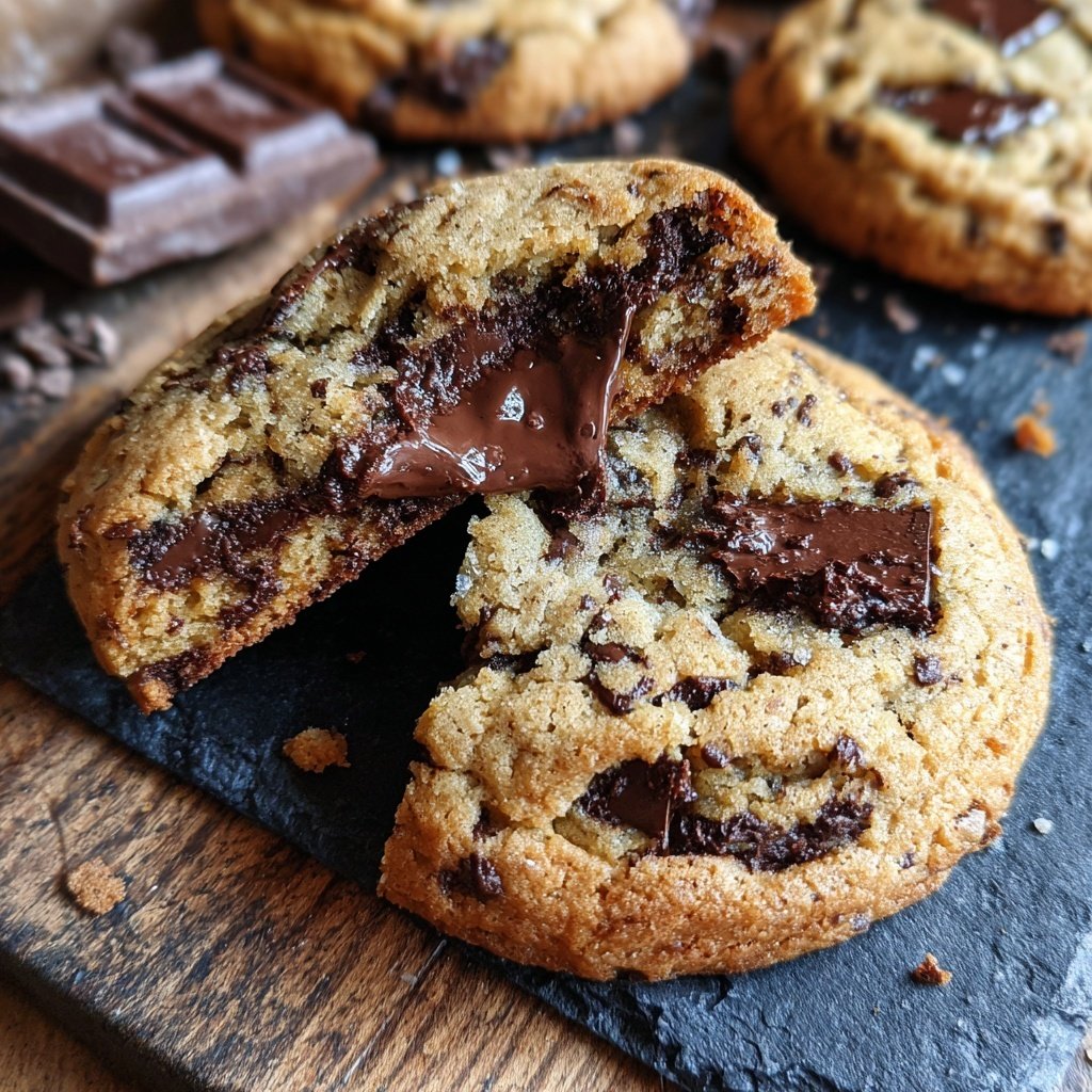 Thick & Chewy Chocolate Chip Cookies