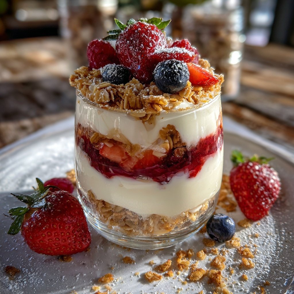 French Vanilla Yogurt Parfait