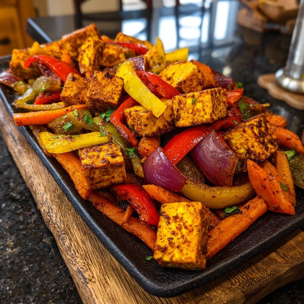 Sheet Pan Tofu Vegetables