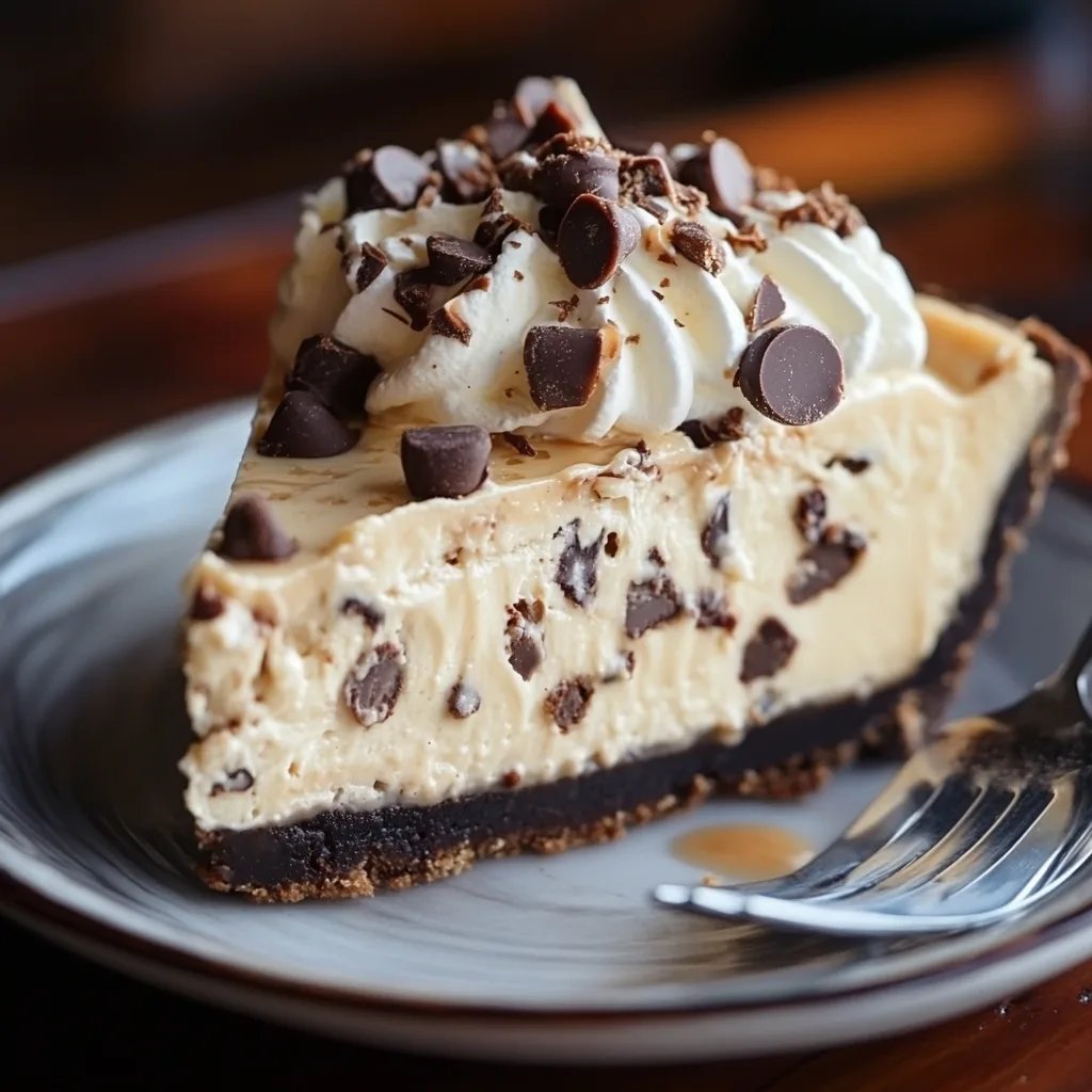 Chocolate Chip Peanut Butter Pie
