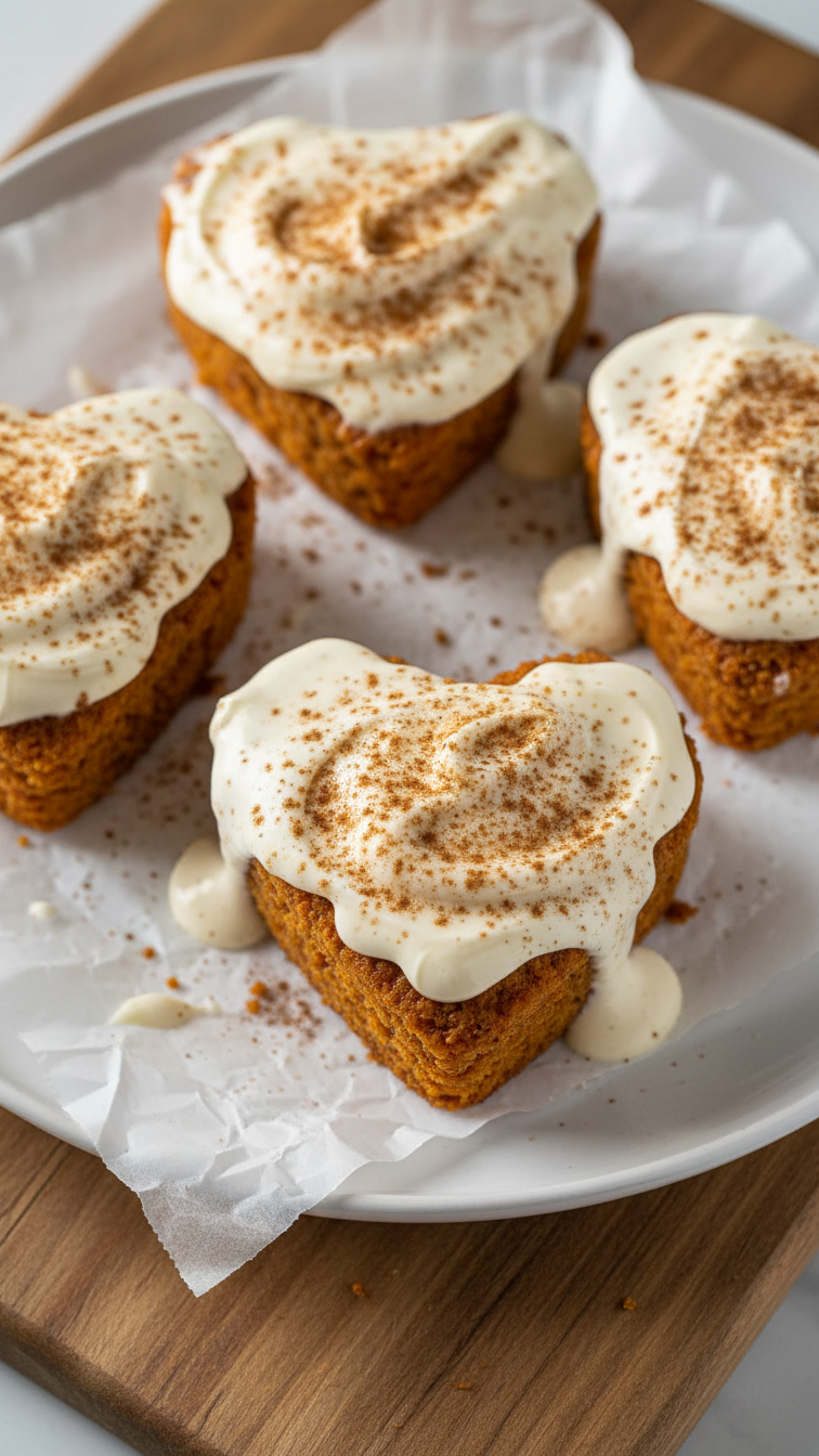 Sweet Potato Heart Cakes