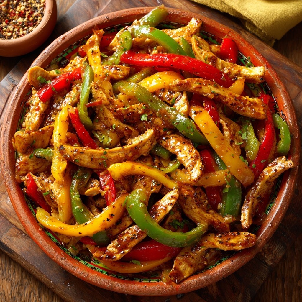 Lemon Pepper Chicken Fajitas