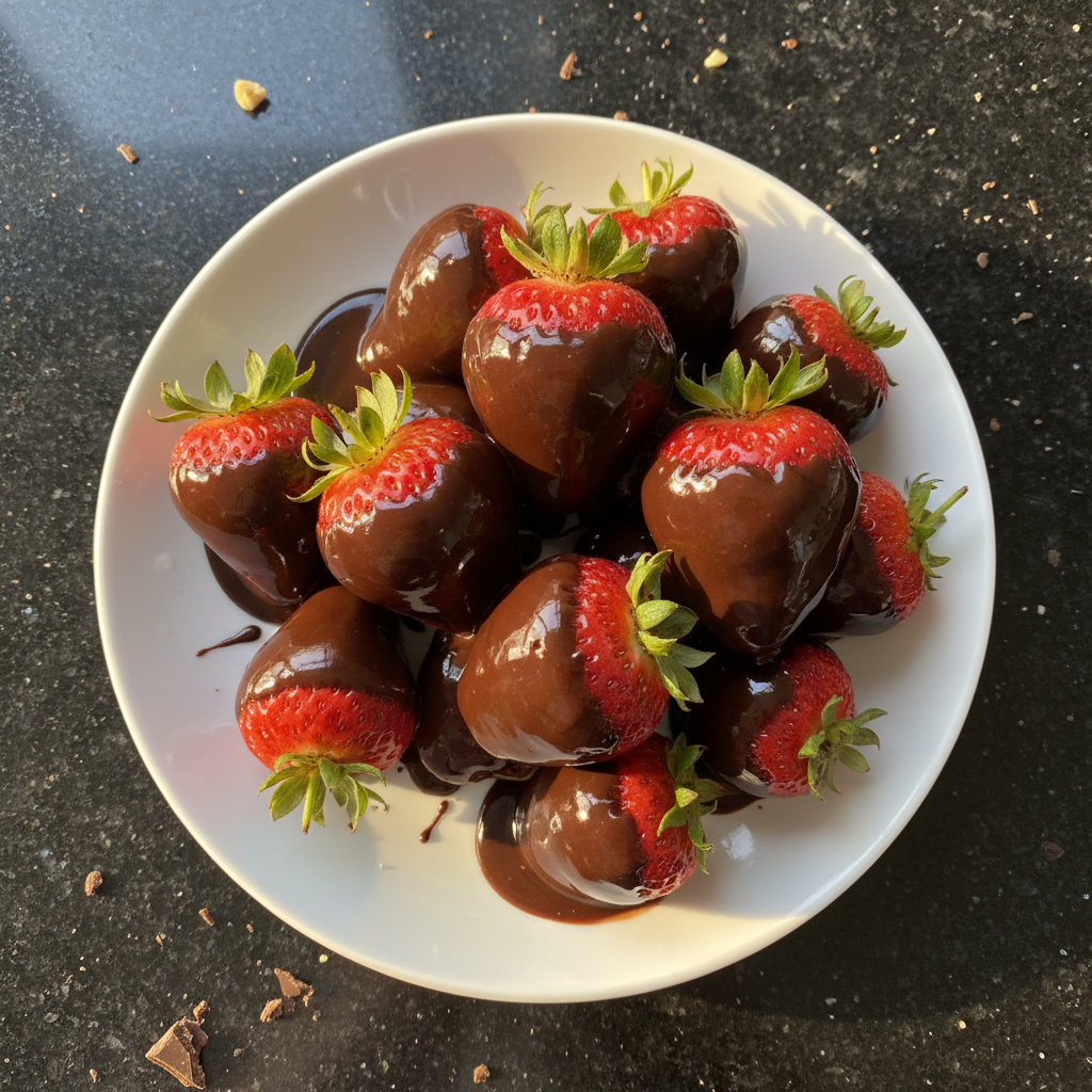 Decadent Chocolate Dipped Strawberries