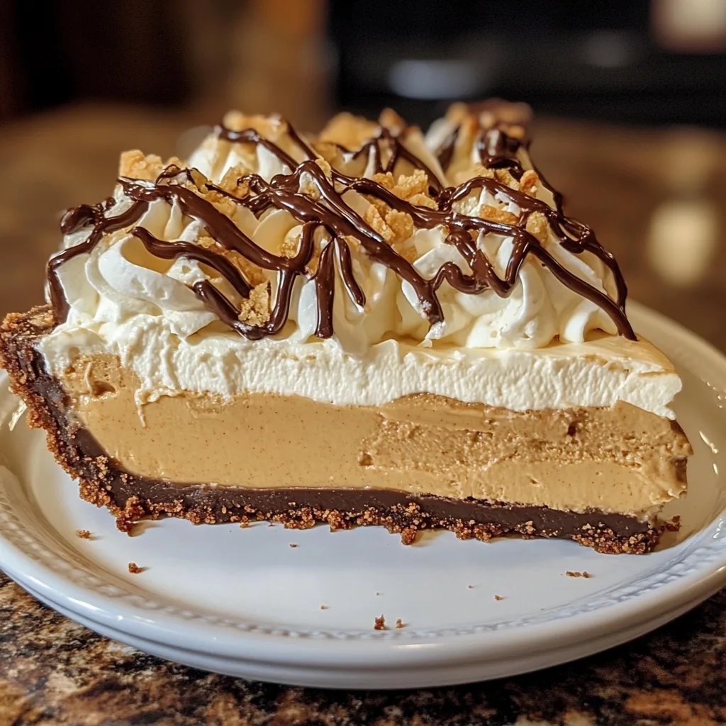 No-Bake Peanut Butter Cream Pie