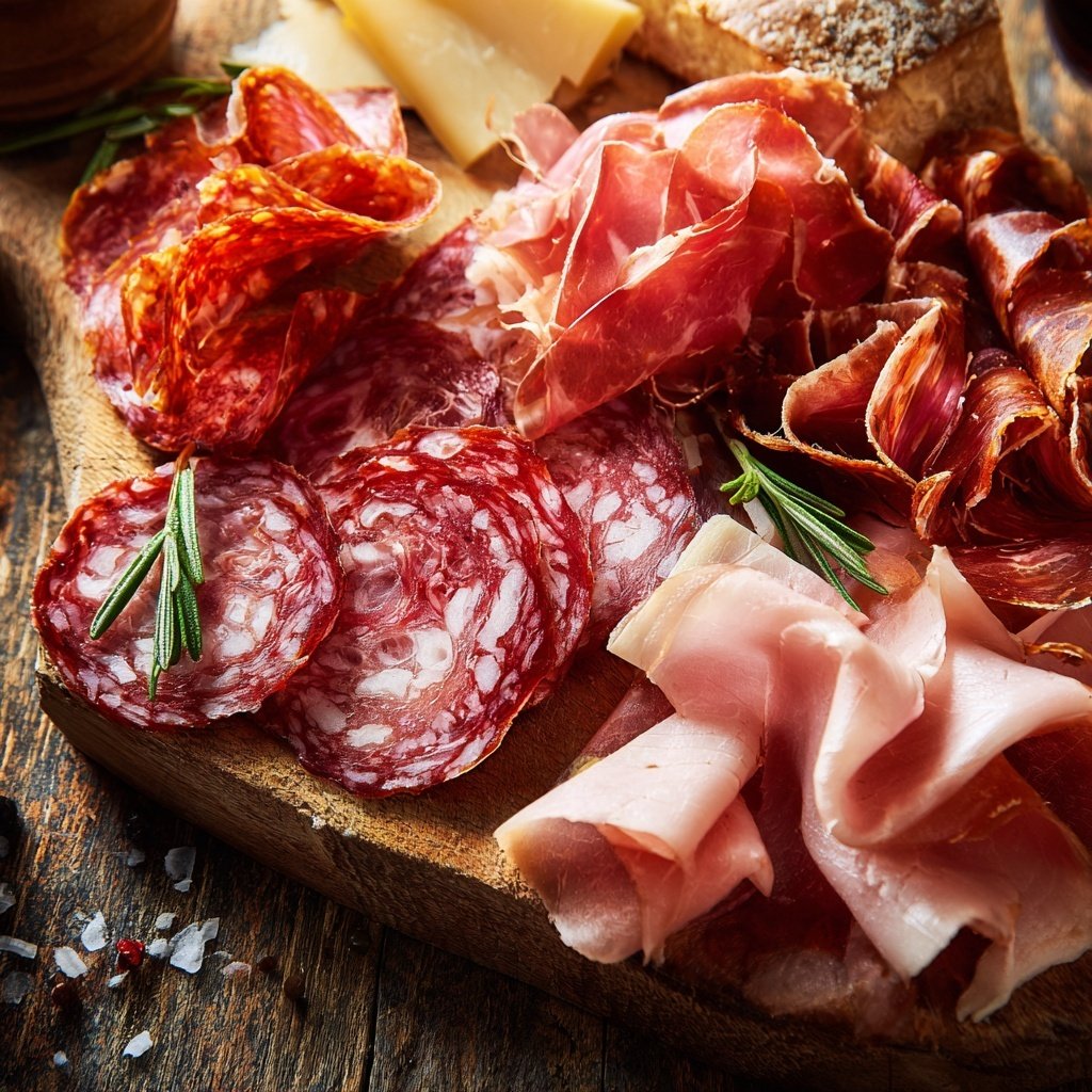 Festive Charcuterie Board with Meats