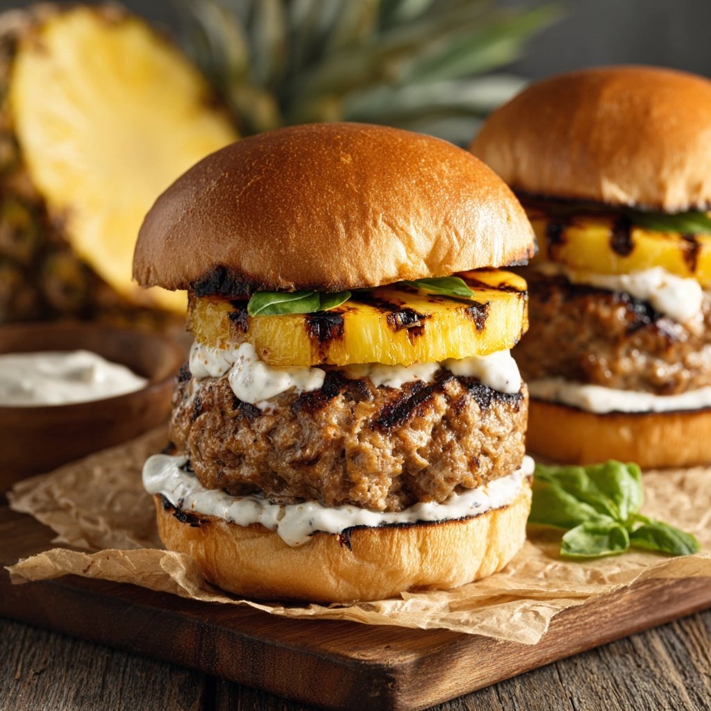 Pineapple Coconut Slider Delight