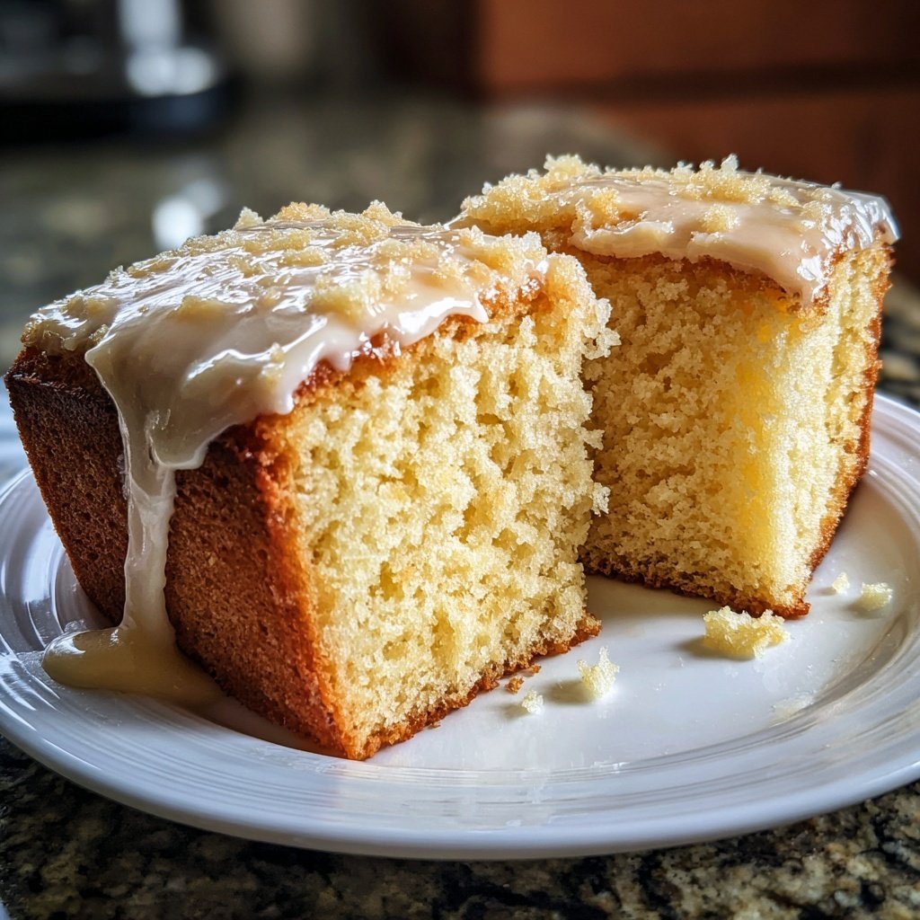 Classic Moist Vanilla Butter Cake