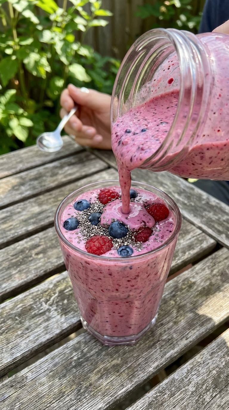 Berry Blast Protein Smoothie