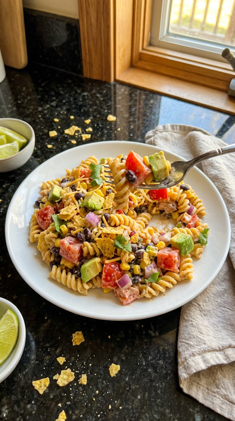 Taco Pasta Salad Extravaganza