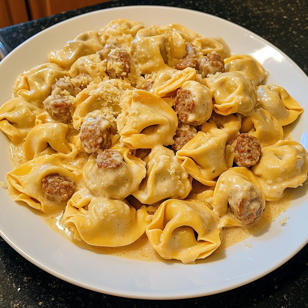 Easy Italian Sausage Tortellini