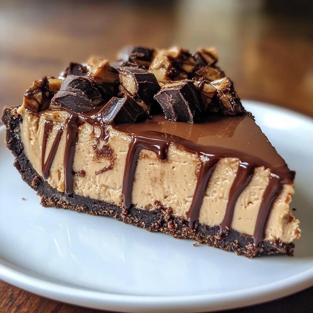 Keto Peanut Butter Pie