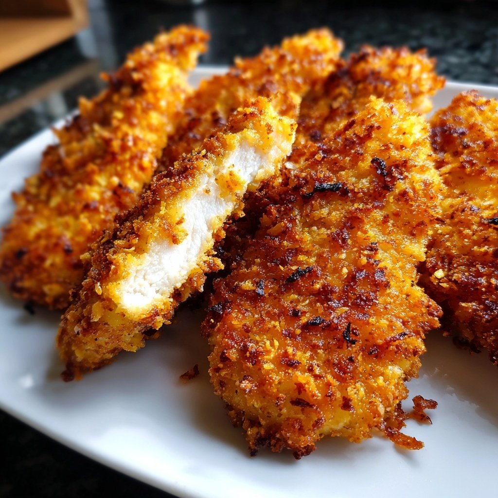 Crispy Baked Chicken Tenders